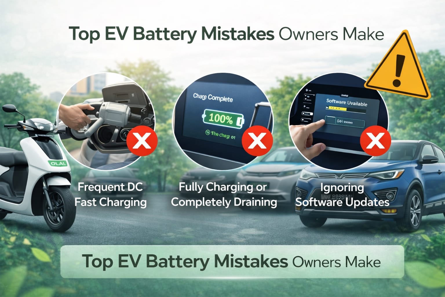 Top EV Battery Mistakes Owners Make