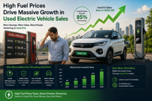 High Fuel Prices Drive Massive Growth in Used Electric Vehicle Sales