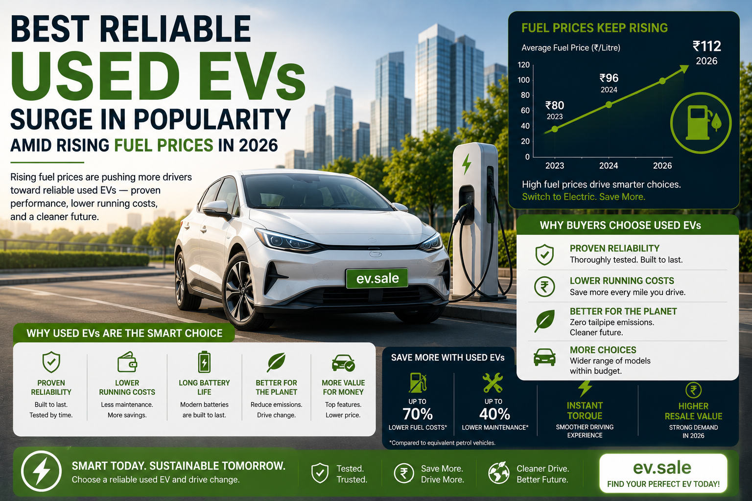 Best Reliable Used EVs Surge in Popularity Amid Rising Fuel Prices in 2026