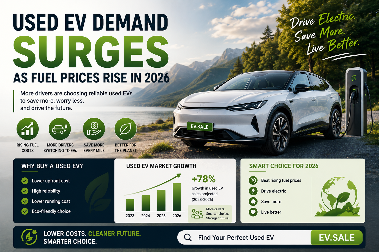 Used EV Demand Surges as Fuel Prices Rise in 2026