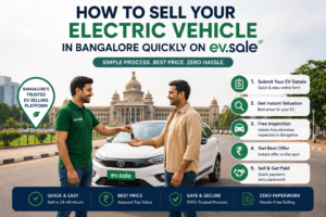 How to sell your electric Vehicle in Bangalore Quickly