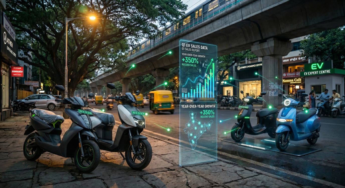 Electric Two Wheeler Sales Off to a Strong Start