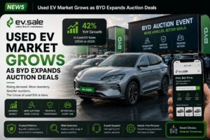 Used EV Market Grows as BYD Expands Auction Deals