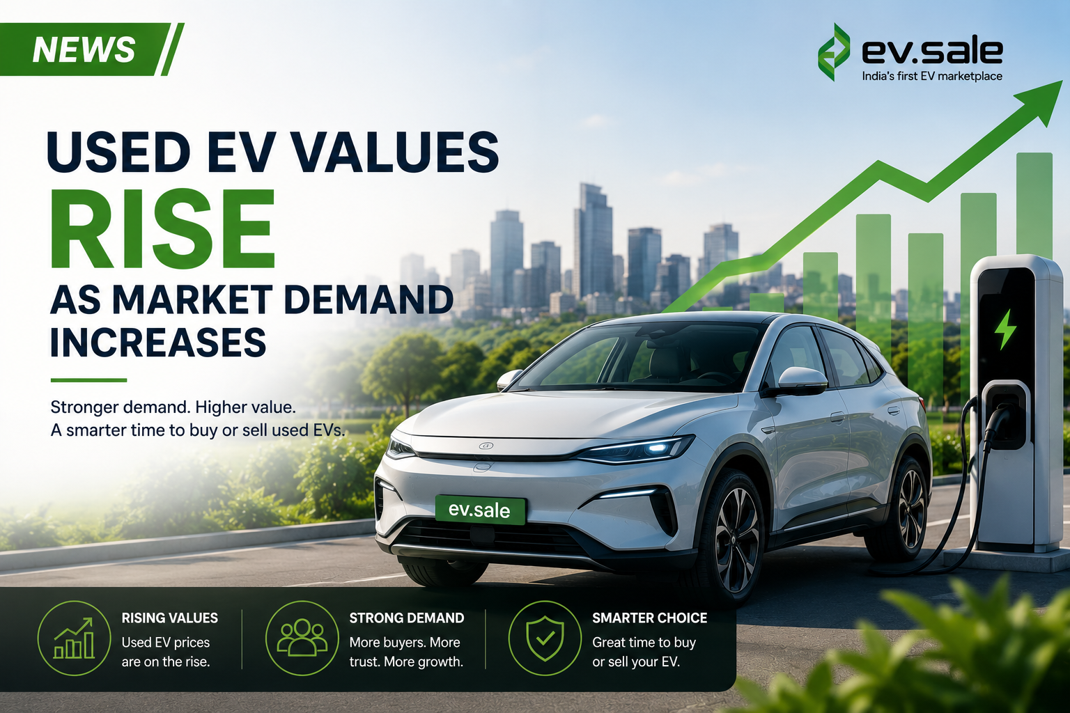 Used EV Values Rise as Market Demand Increases