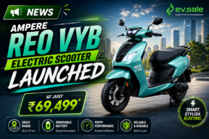 News - Ampere Reo VYB Electric Scooter Launched at ₹69,499