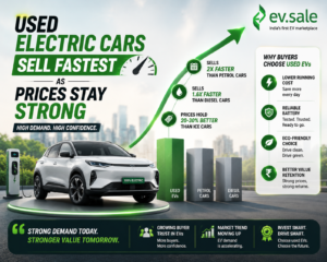 Used Electric Cars Sell Fastest as Prices Stay Strong