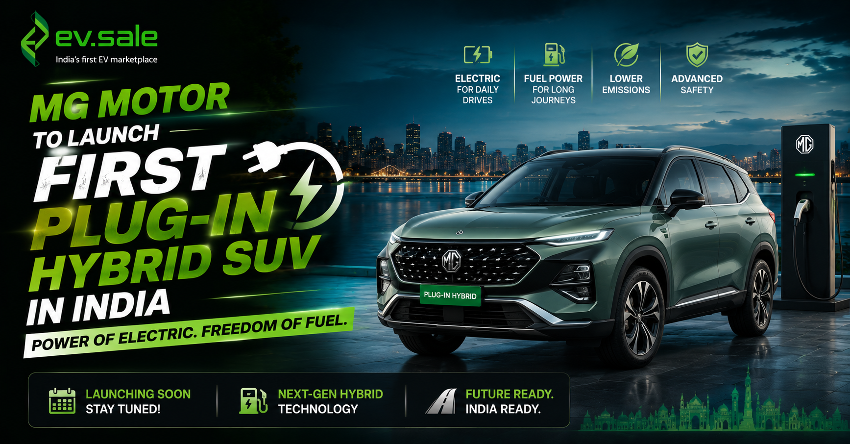 MG Motor to Launch First Plug-In Hybrid SUV in India