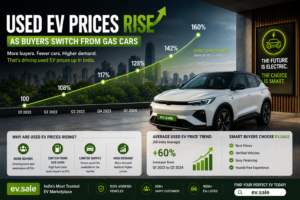Used EV Prices Rise as Buyers Switch from Gas Cars