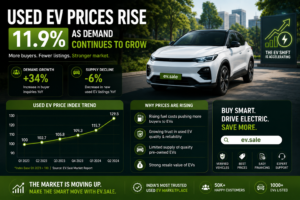Used EV Prices Rise 11.9% as Demand Continues to Grow