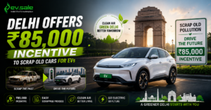 Delhi Offers ₹85,000 Incentive to Scrap Old Cars for EVs