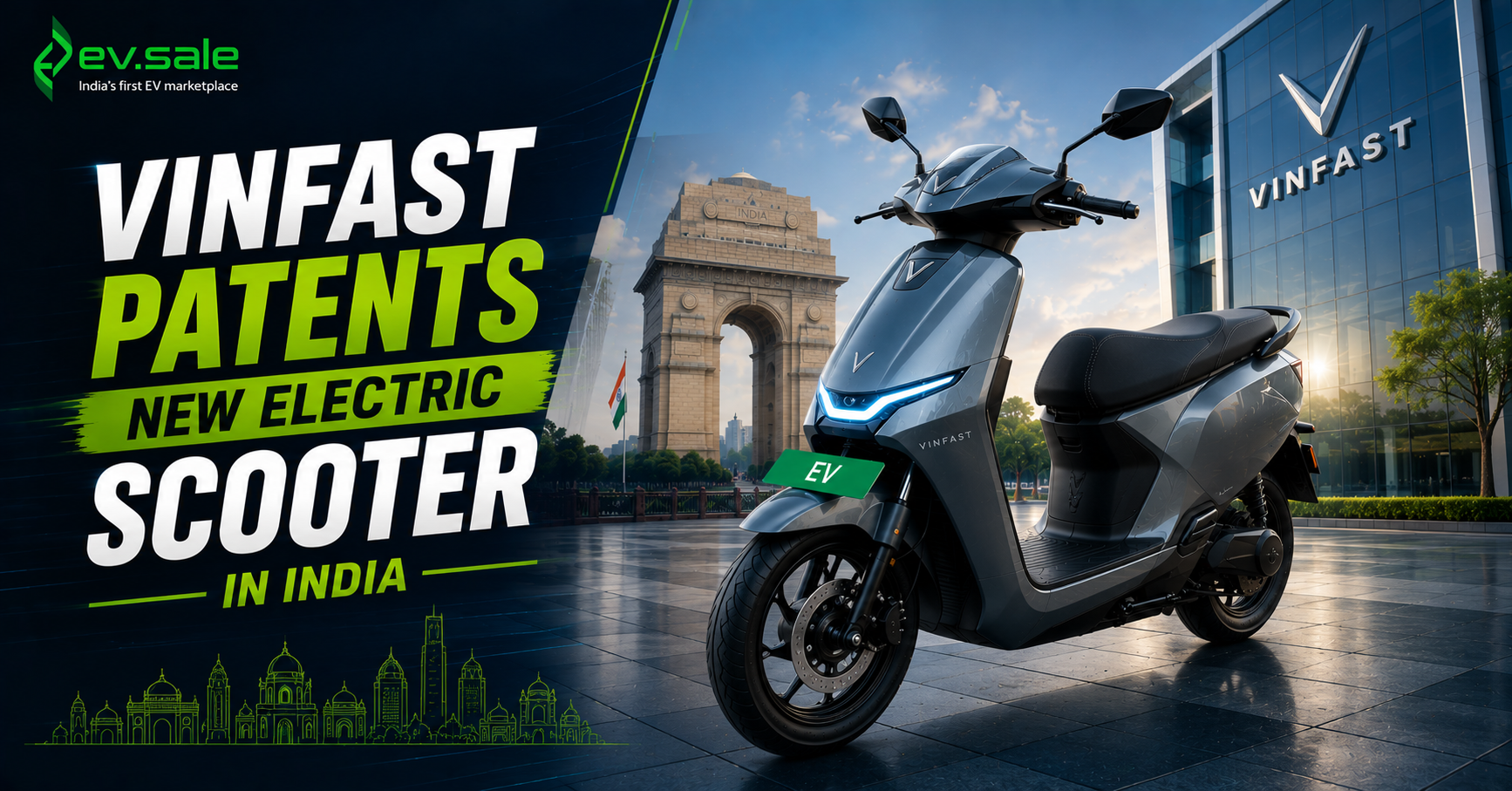 VinFast Patents New Electric Scooter in India