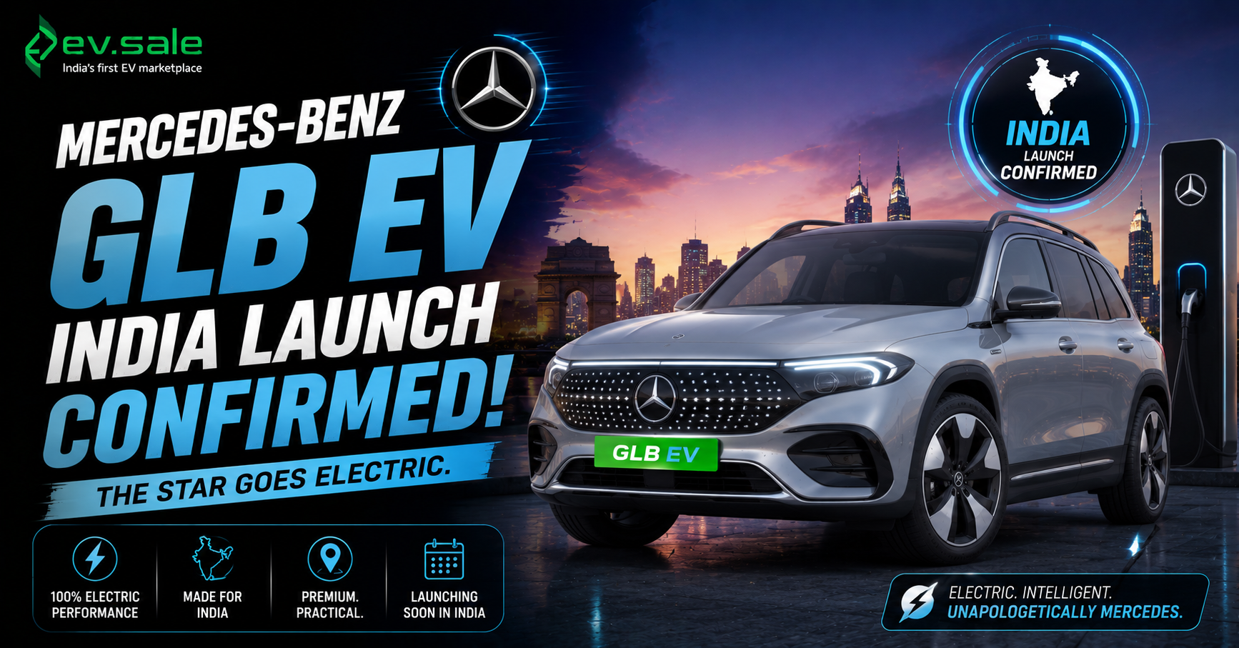 Mercedes-Benz GLB EV India Launch Confirmed