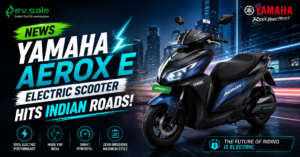 NEWS - Yamaha Aerox E Electric Scooter Hits Indian Roads
