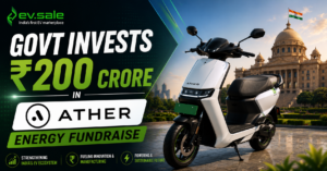 Govt Invests ₹200 Crore in Ather Energy Fundraise