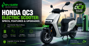 Honda QC3 Electric Scooter: Specs, Features & Upgrades