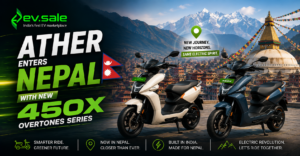 Ather Enters Nepal With New 450X Overtones Series