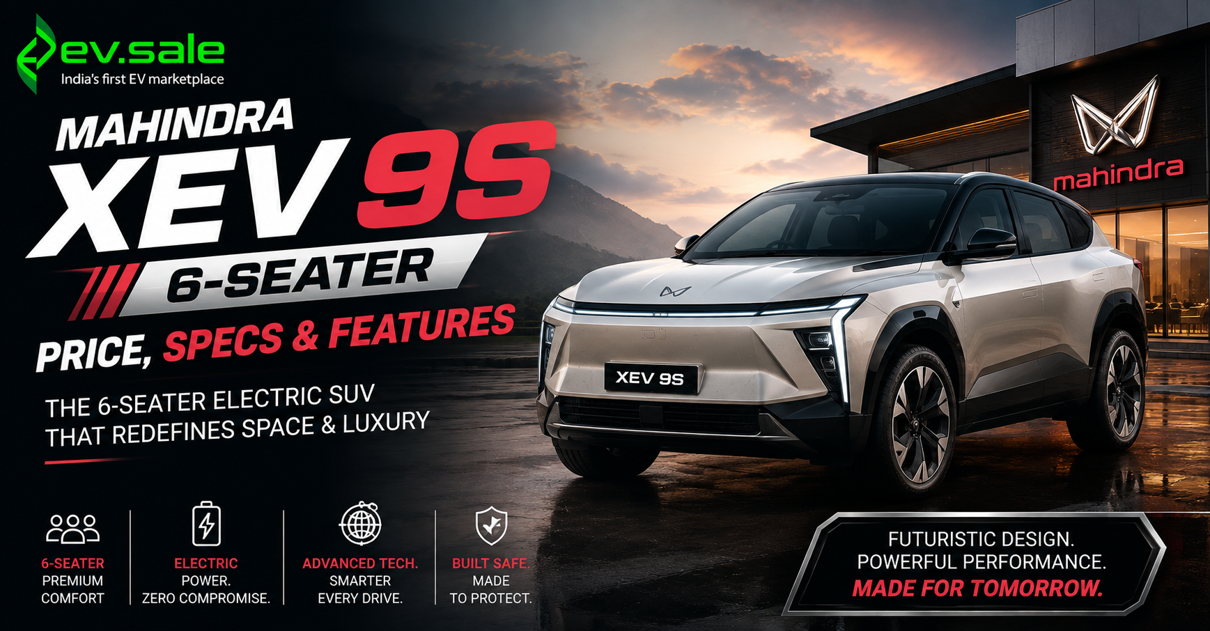 Mahindra XEV 9S 6-Seater: Price, Specs & Features