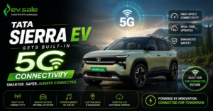 Tata Sierra EV Gets Built-In 5G Connectivity